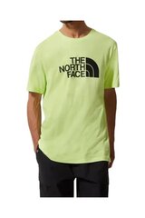 Marškinėliai vyrams North Face Easy Tee Sharp, žali цена и информация | Мужские футболки | pigu.lt