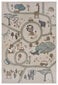 Hanse Home vaikiškas kilimas Adventures 160x235 cm kaina ir informacija | Kilimai | pigu.lt