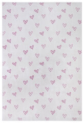 Hanse Home vaikiškas kilimas Adventures Hearts 160x235 cm kaina ir informacija | Kilimai | pigu.lt