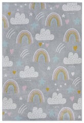 Hanse Home vaikiškas kilimas Rainbow Clouds 120x170 cm kaina ir informacija | Kilimai | pigu.lt