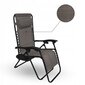 Lauko kėdė-gultas Fluxar home GL0021, rudas kaina ir informacija | Lauko kėdės, foteliai, pufai | pigu.lt