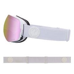 Slidinėjimo akiniai Dragon X2S Snow, rožiniai kaina ir informacija | Slidinėjimo akiniai | pigu.lt