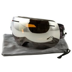 Slidinėjimo akiniai Dragon X1, pilki цена и информация | Лыжные очки | pigu.lt