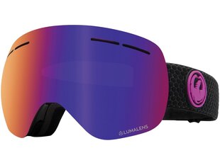 Slidinėjimo akiniai Dragon X1S Snow, violėtiniai цена и информация | Лыжные очки | pigu.lt