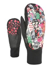 Slidinėjimo pirštinės moterims Level Bliss Coral Mitt, juodos цена и информация | Лыжная одежда и аксессуары | pigu.lt