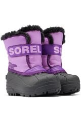 Žieminiai batai mergaitėms Sorel, violetiniai цена и информация | Детская зимняя обувь | pigu.lt