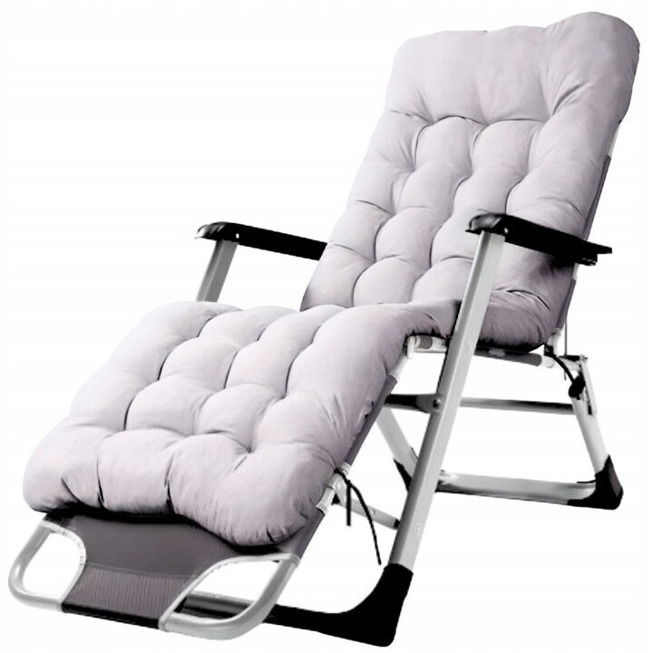 Lauko kėdė-gultas Fluxar home GL0025, pilka цена и информация | Lauko kėdės, foteliai, pufai | pigu.lt