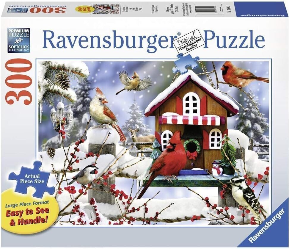 Dėlionė Ravensburger The Lodge, 300 d. kaina ir informacija | Dėlionės (puzzle) | pigu.lt
