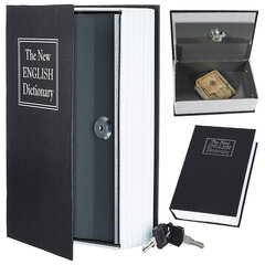 Knyga seifas Berimax KNS-1, 24.5x15.9x5.7 cm kaina ir informacija | Seifai | pigu.lt