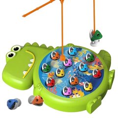 Игрушечная рыболовная доска с динозаврами, зеленый цена и информация | Развивающие игрушки | pigu.lt