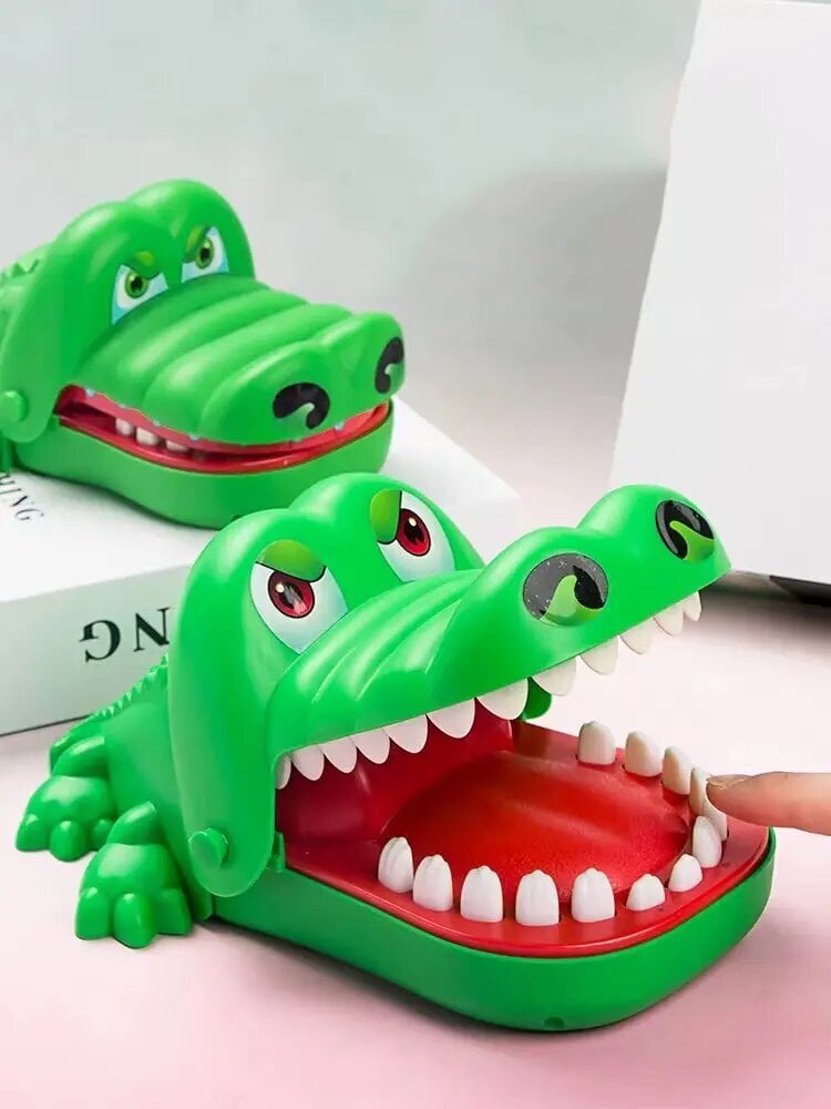 Krokodilo dantų žaislas, žalias цена и информация | Žaislai berniukams | pigu.lt