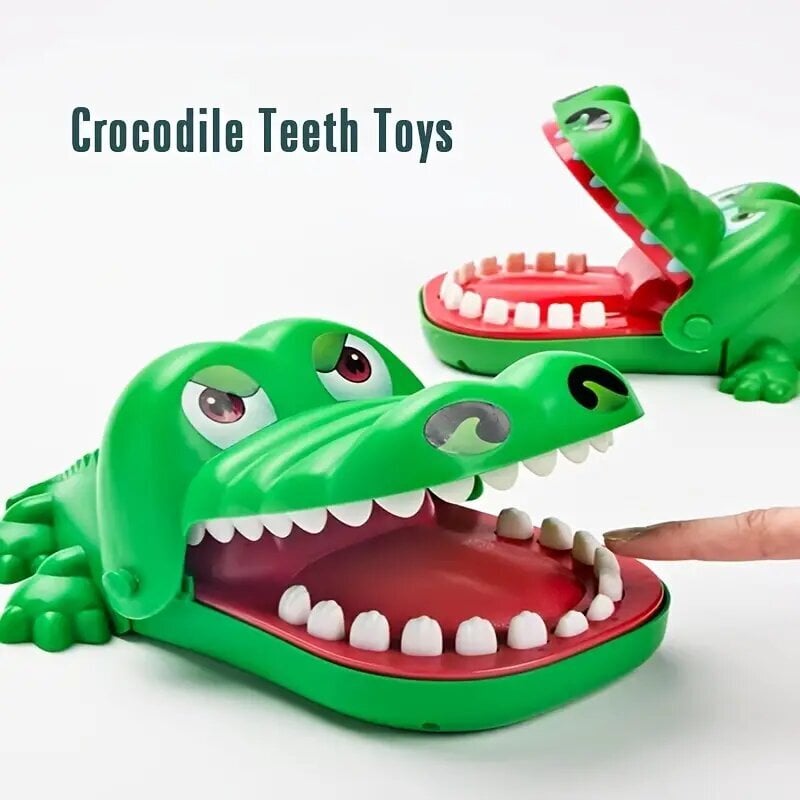 Krokodilo dantų žaislas, žalias kaina ir informacija | Žaislai berniukams | pigu.lt