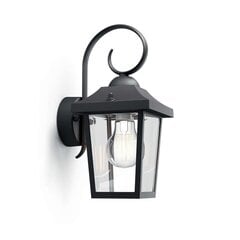 Настенный светильник Philips для сада, черный E27 цена и информация | Уличные светильники | pigu.lt