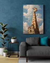 Большая Жирафа в стиле импрессионизма цена и информация | Репродукции, картины | pigu.lt