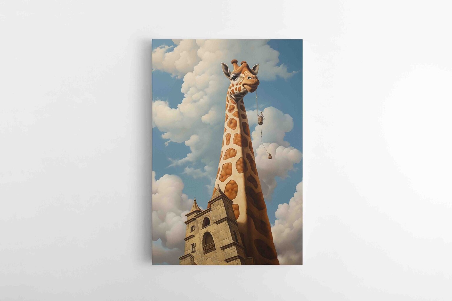 Reprodukcija Didžioji Žirafa impresionizmo stiliaus paveikslas kaina ir informacija | Reprodukcijos, paveikslai | pigu.lt