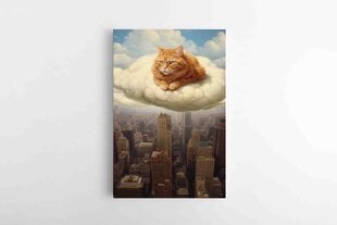 ИИ Кот на облаке цена и информация | Репродукции, картины | pigu.lt
