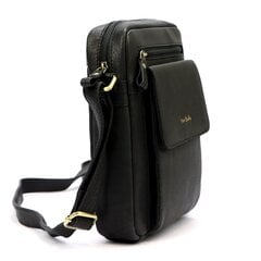Vyriška rankinė Pierre Cardin, til112-8423, juoda цена и информация | Мужские сумки | pigu.lt
