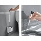 Silikoninis šepetys vonios kambariui kaina ir informacija | Vonios kambario aksesuarai | pigu.lt