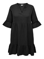 Only Carmakoma женское платье 15316132*01, черный 5715512847900 цена и информация | Платья | pigu.lt