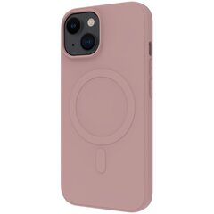 Apple iPhone 15 MagSafe Soft Touch Cover By Muvit Мел Розовый цена и информация | Чехлы для телефонов | pigu.lt