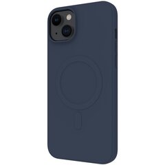 Apple iPhone 15 Plus MagSafe Soft Touch Cover By Muvit Темно-синий цена и информация | Чехлы для телефонов | pigu.lt