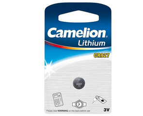 Camelion Lithium Button Celles 3 V, CR927, 1 vnt. цена и информация | Батарейки | pigu.lt