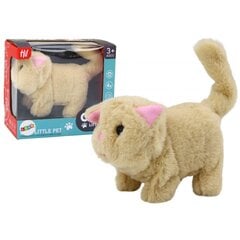 interaktyvūs kačiukas Lean Toys Pluh Kitten kaina ir informacija | Žaislai mergaitėms | pigu.lt