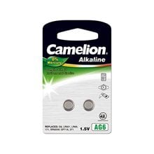 Camelion elementai Alkaline Button Celles 1.5V, LR921/AG6/LR69/371, 2 vnt. цена и информация | Camelion Сантехника, ремонт, вентиляция | pigu.lt