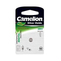 Camelion батарейка Silver Oxid Celles, 1.55V, SR41W/G3/392, 1 шт. цена и информация | Батарейки | pigu.lt