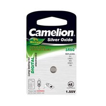 Camelion elementas Silver Oxid Celles 1.55 V, SR60W/G1/364, 1 vnt. kaina ir informacija | Elementai | pigu.lt