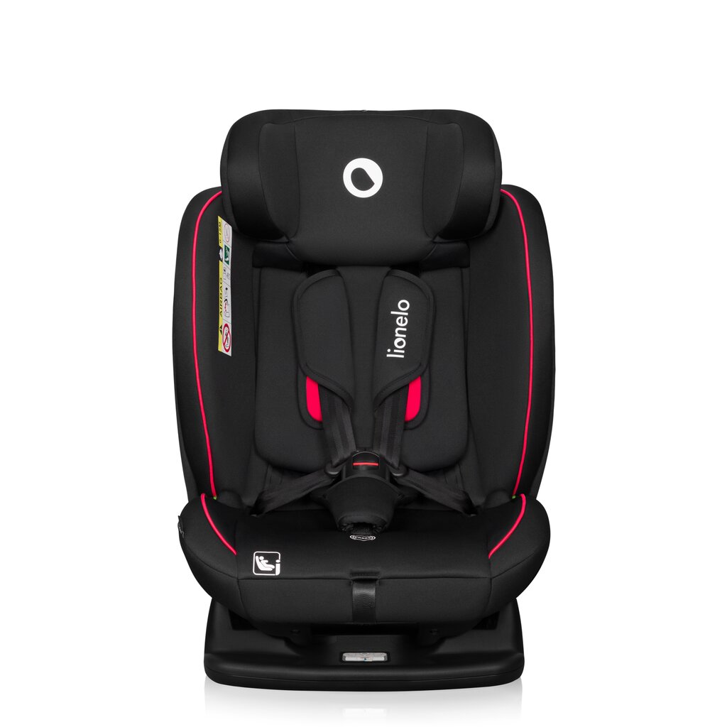 Automobilinė kėdutė Lionelo Aart I-size, 0 -36 kg, Black Carbon Red цена и информация | Autokėdutės | pigu.lt