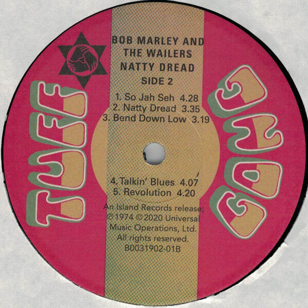 Vinilinė plokštelė Bob Marley The Wailers Natty Dread kaina ir informacija | Vinilinės plokštelės, CD, DVD | pigu.lt