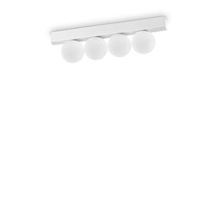 Ideal Lux lubinis šviestuvas Ping Pong Pl4 Bianco цена и информация | Потолочные светильники | pigu.lt