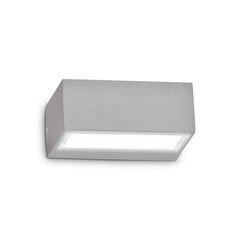 Ideal Lux sieninis šviestuvas Twin Ap1 Grigio цена и информация | Настенные светильники | pigu.lt
