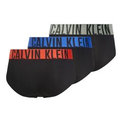 Trumpikės vyrams Calvin Klein Underwear 88059, įvairių spalvų, 3 vnt цена и информация | Трусы | pigu.lt