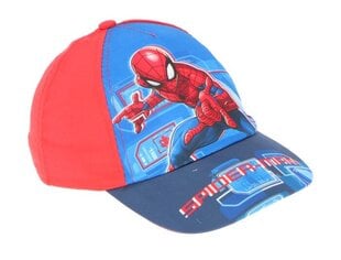 Бейсболка Spiderman, красная цена и информация | Шапки, перчатки, шарфы для мальчиков | pigu.lt