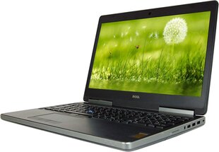 Dell Precision 7510 15.6", Intel Core i7-6820HQ, 16GB, 512GB SSD, WIN 10 Pro, Juodas kaina ir informacija | Nešiojami kompiuteriai | pigu.lt