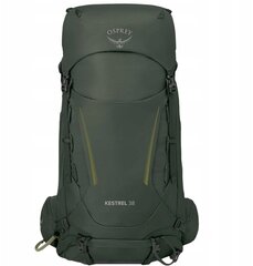 Рюкзак туристический Osprey Kestrel L/XL Bonsai Green, 38 л. цена и информация | Туристические, походные рюкзаки | pigu.lt