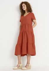 Cellbes moteriška suknelė LISETTE, terakotinė kaina ir informacija | Suknelės | pigu.lt