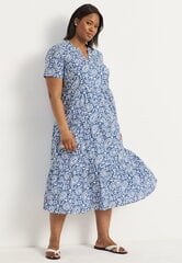 Cellbes moteriška suknelė ASTA, mėlynai marga kaina ir informacija | Suknelės | pigu.lt