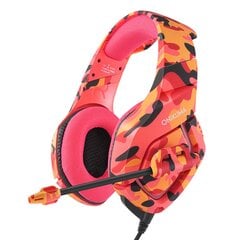 ONIKUMA K1-B Gaming headset (Red) цена и информация | Наушники | pigu.lt