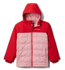 Striukė mergaitėms Columbia Youth Grand Trek, raudona цена и информация | Куртки, пальто для девочек | pigu.lt