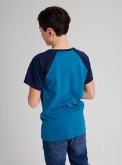 Marškinėliai berniukams Burton, mėlyni kaina ir informacija | Marškinėliai berniukams | pigu.lt