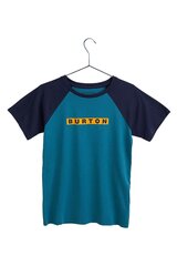 Marškinėliai berniukams Burton, mėlyni цена и информация | Рубашка для мальчиков | pigu.lt