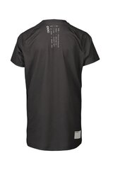 Dviratininkų marškinėliai Poc, juodi kaina ir informacija | Dviratininkų apranga | pigu.lt