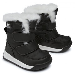 Žieminiai batai mergaitėms Sorel, juodi цена и информация | Детская зимняя обувь | pigu.lt