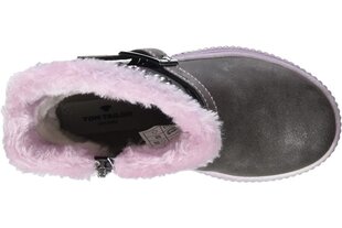 Žieminiai batai mergaitėms Tom Tailor, pilki kaina ir informacija | Žieminiai batai vaikams | pigu.lt