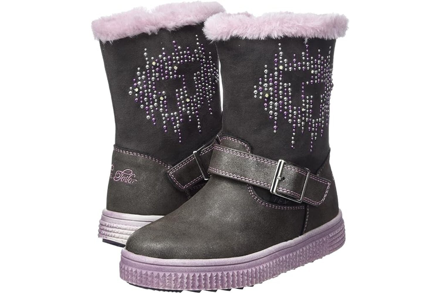 Žieminiai batai mergaitėms Tom Tailor, pilki kaina ir informacija | Žieminiai batai vaikams | pigu.lt
