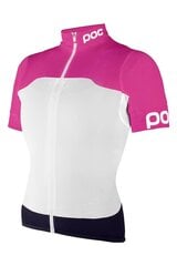 Dviratininkų marškinėliai Poc Avip, balti цена и информация | Одежда для велосипедистов | pigu.lt
