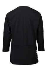 Dviračių marškinėliai Poc, juodi kaina ir informacija | Dviratininkų apranga | pigu.lt